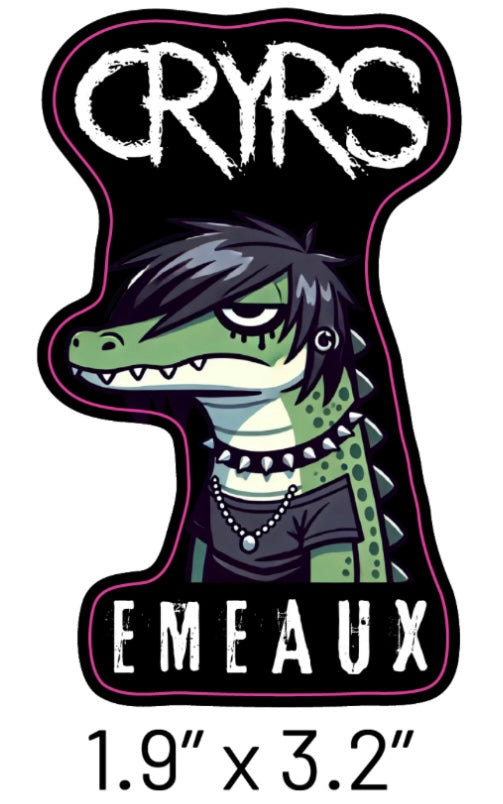 Emeaux Gator Sticker
