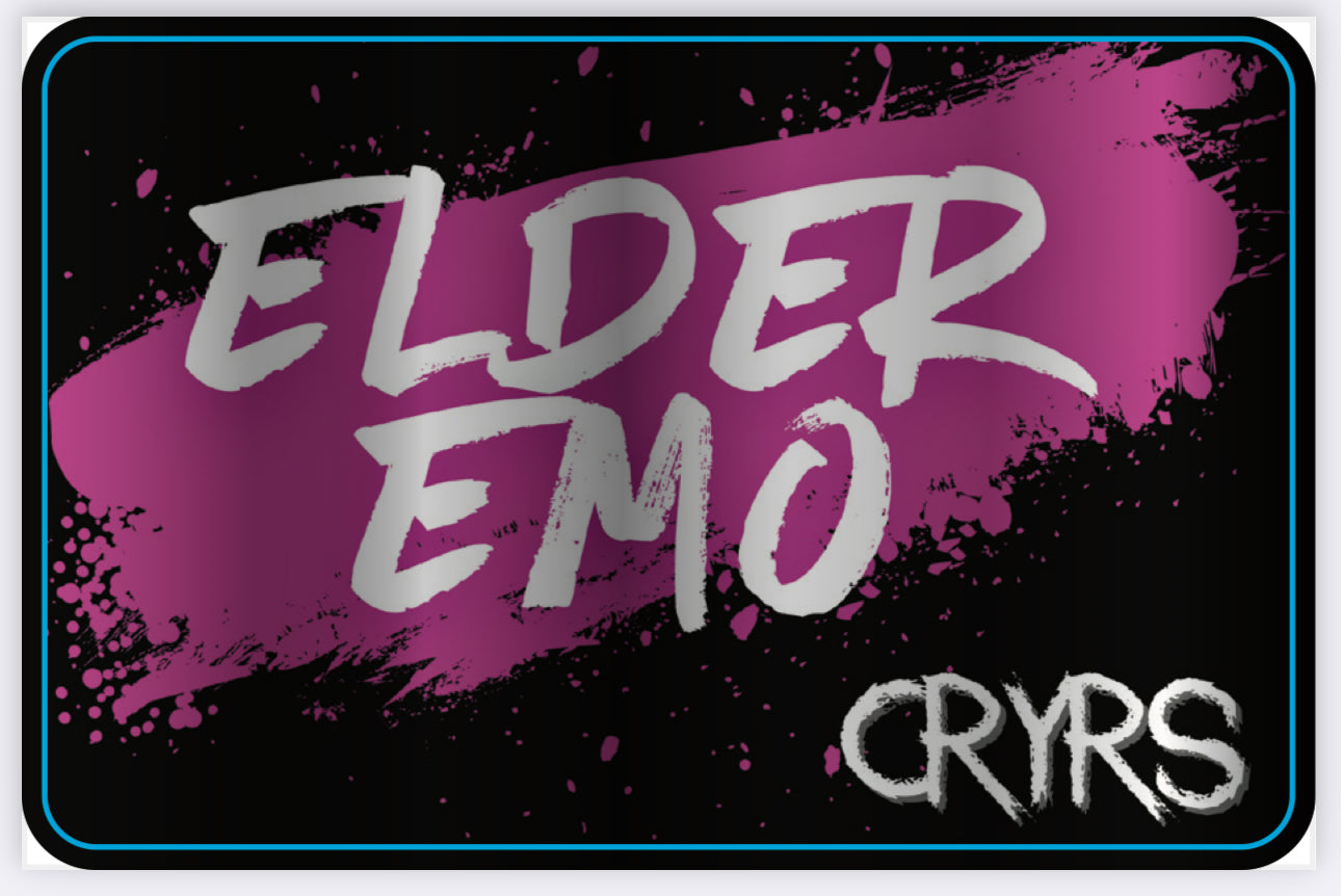 Chrome Elder Emo Sticker