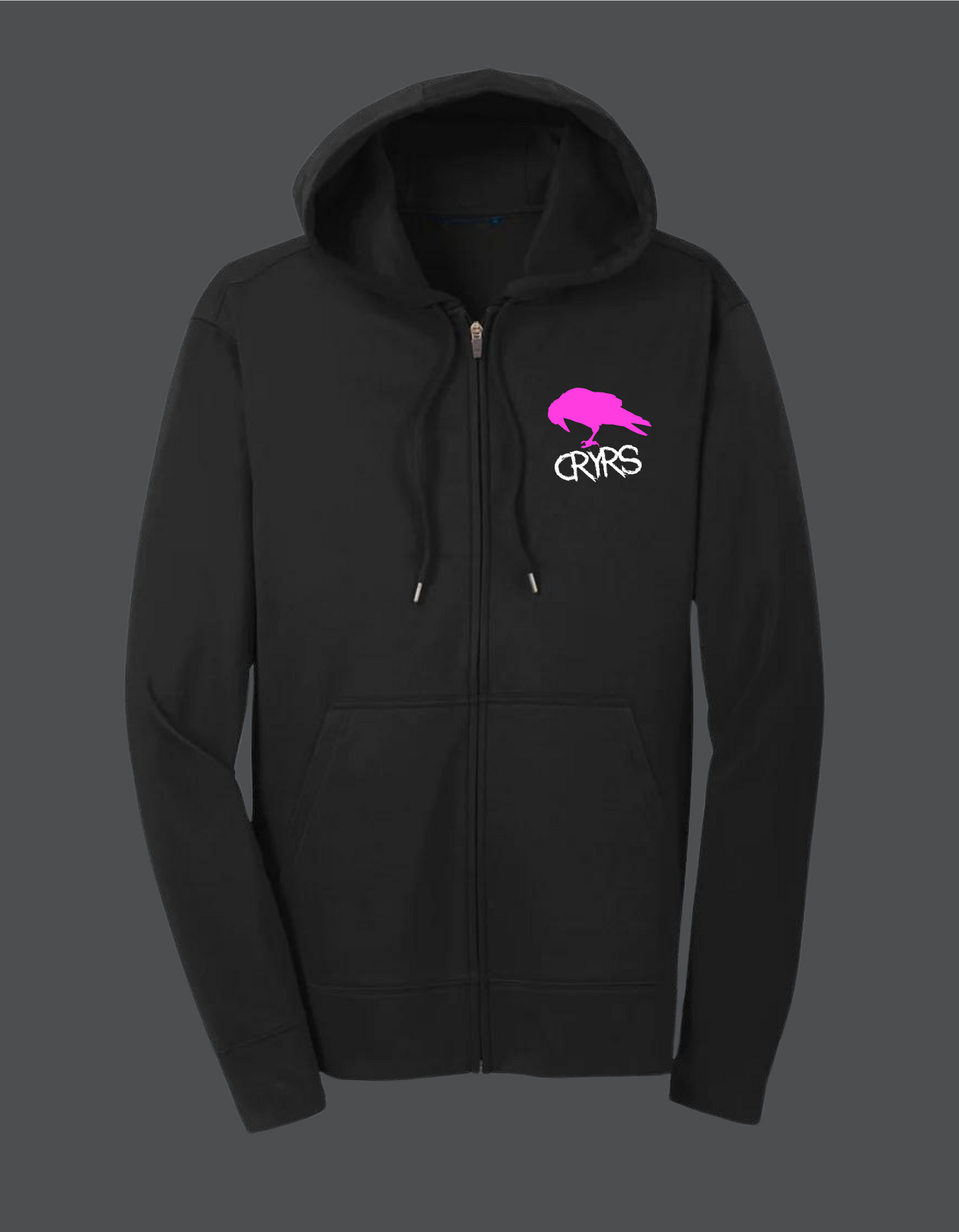CRYRS Raven Zip-Up Hoodie