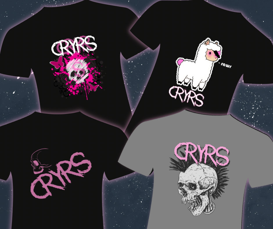 Butterfly Skull Blast T-Shirt | CRYRS