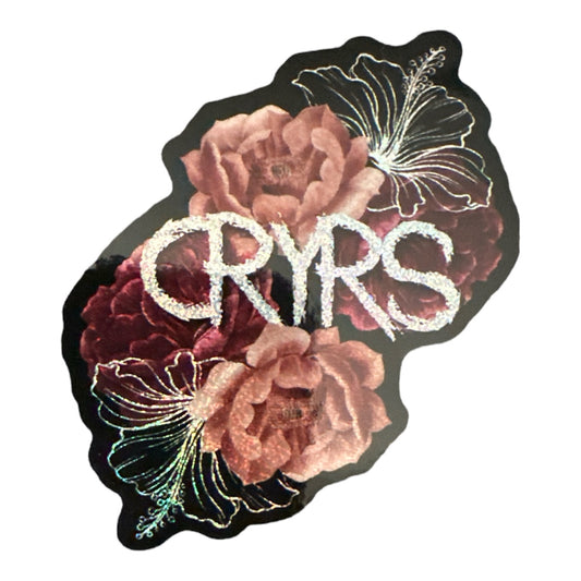 Flowers Logo Sticker