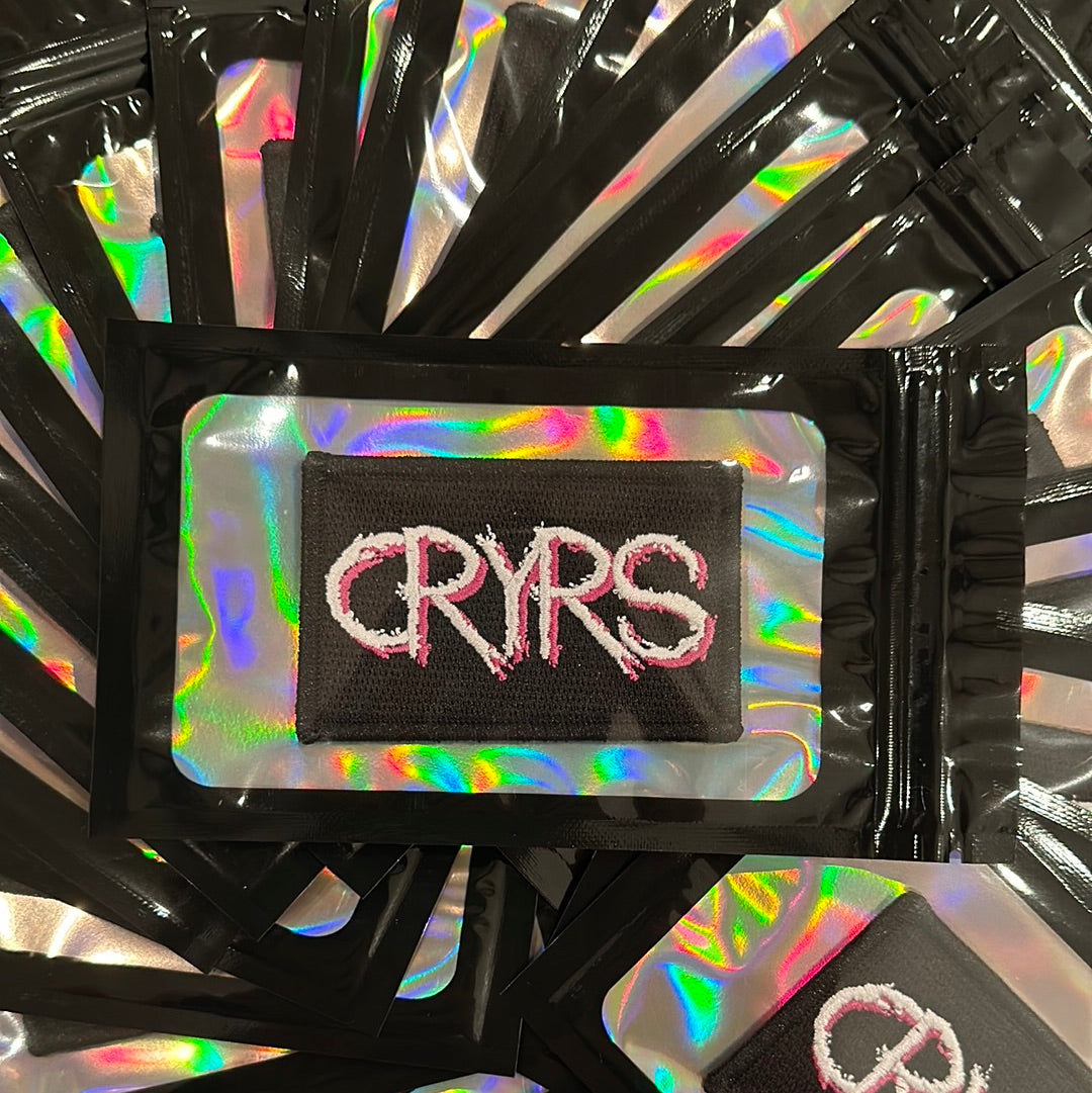 CRYRS Iron On Patch