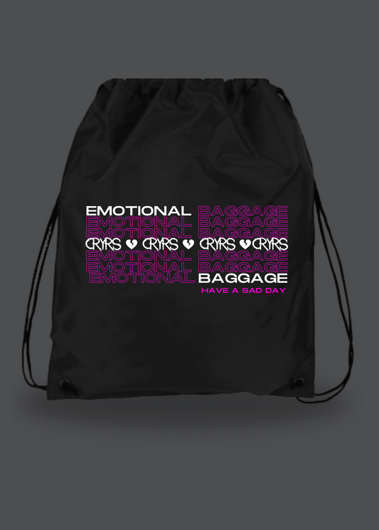 Emotional Baggage Cinch Bags