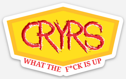 CRYRS Grand Slam Sticker