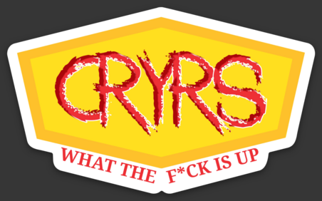 CRYRS Grand Slam Sticker