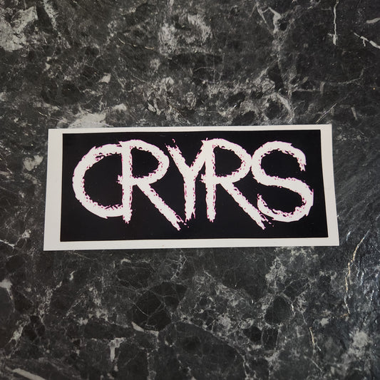 CRYRS Logo Sticker